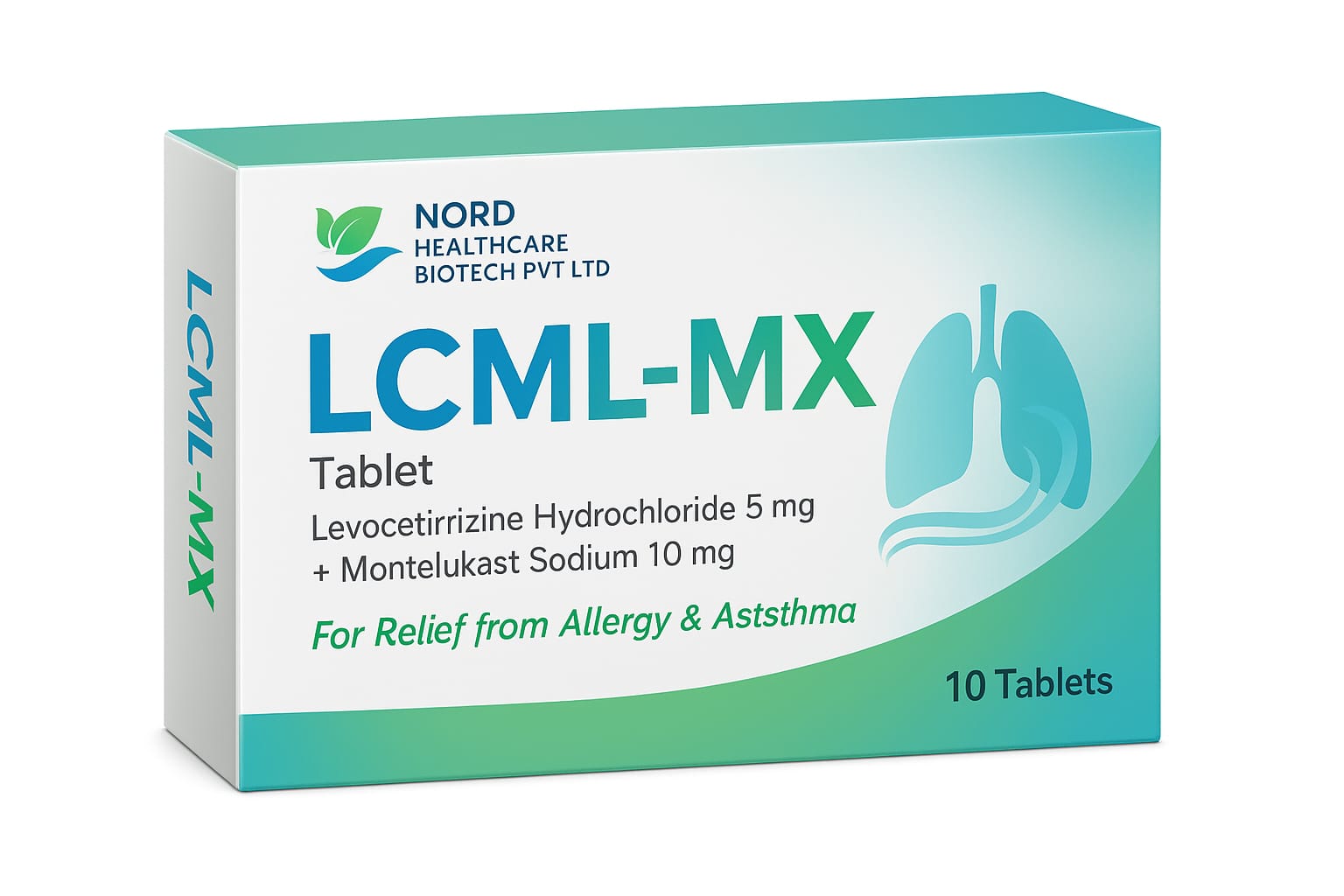 LCML-MX Levocetirizine & Montelukast Tablets